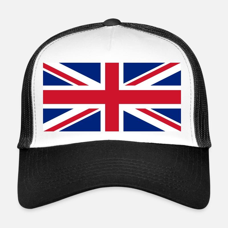 Drapeau anglais Casquette trucker 