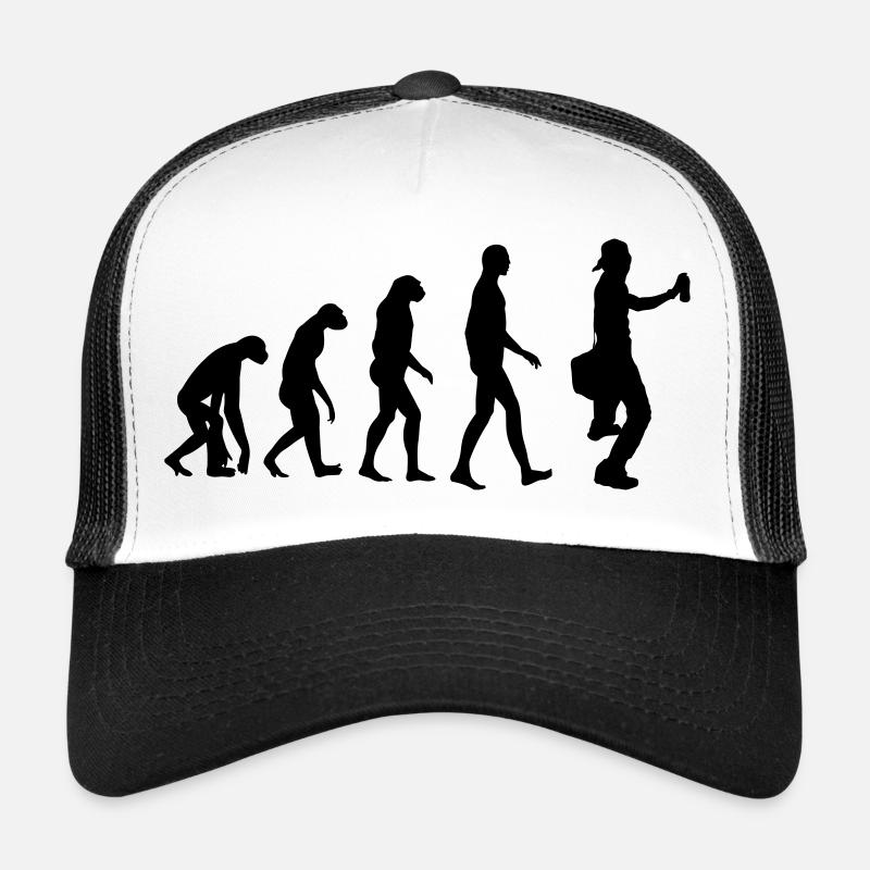 Graffiti / Tag / Writer / Street Art - Trucker Cap - Weiß/Schwarz