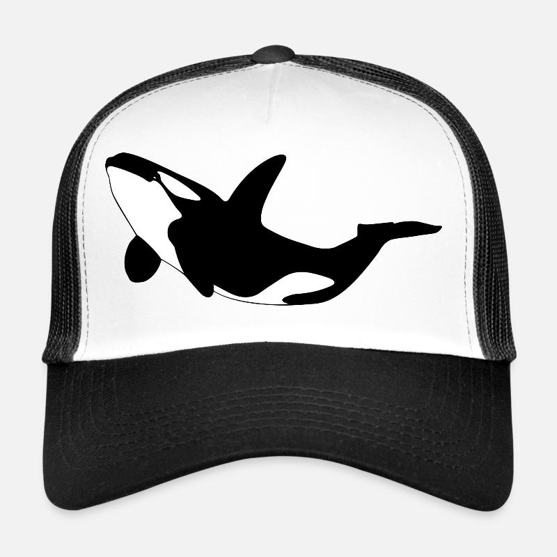 Orca - Trucker Cap - Weiß/Schwarz