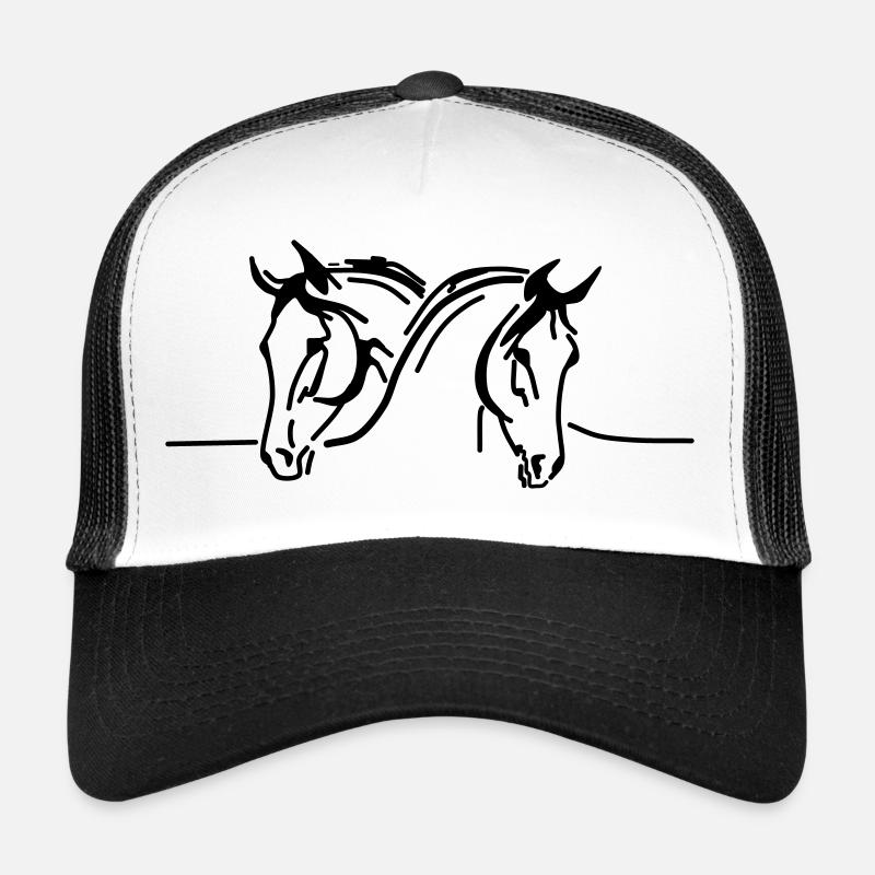 pferde - hengst - stute - fohlen Trucker Cap