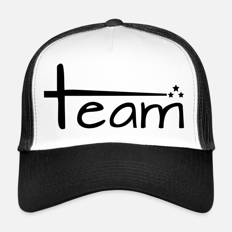 Team Style mit Sternen Trucker Cap