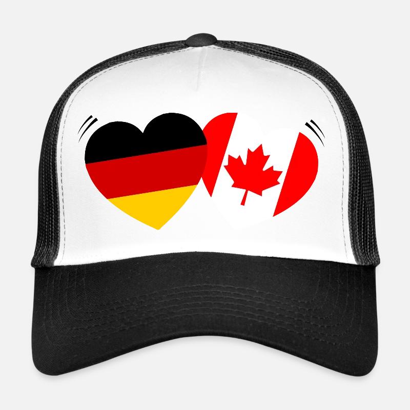 Amour germano-canadien Casquette trucker 
