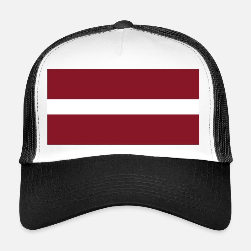 Latvia flag Trucker Cap