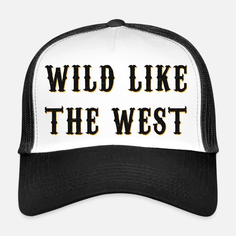Sauvage comme l’Ouest Casquette trucker 