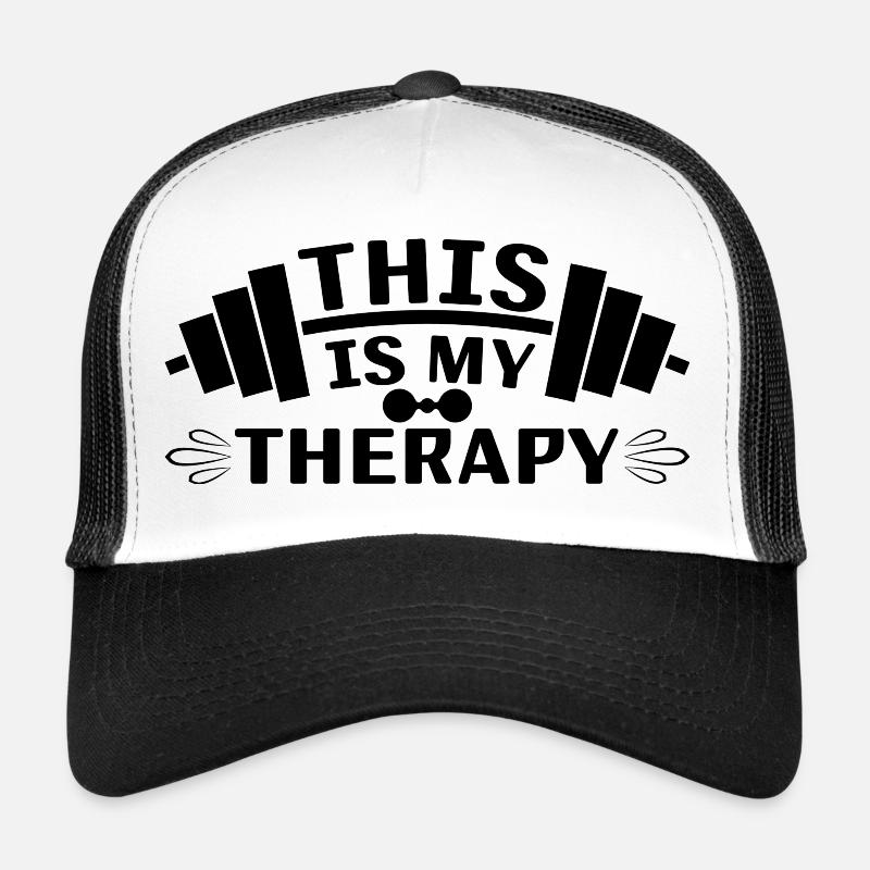 Ceci est ma thérapie Casquette trucker 