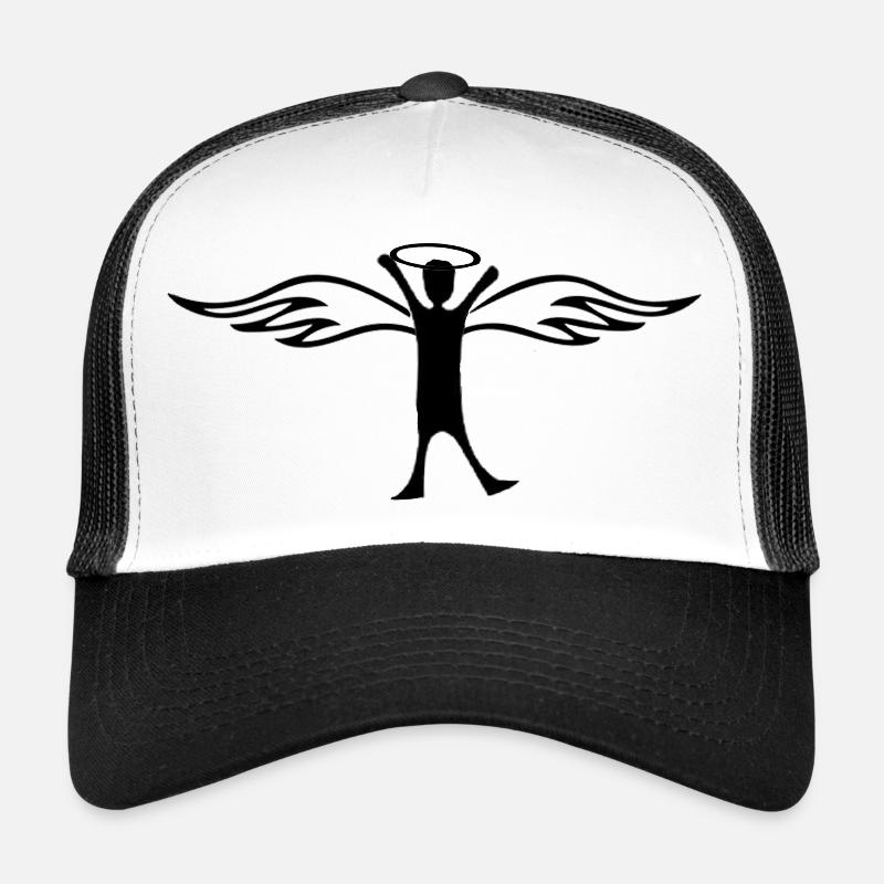 Angel - Trucker Cap - white/black