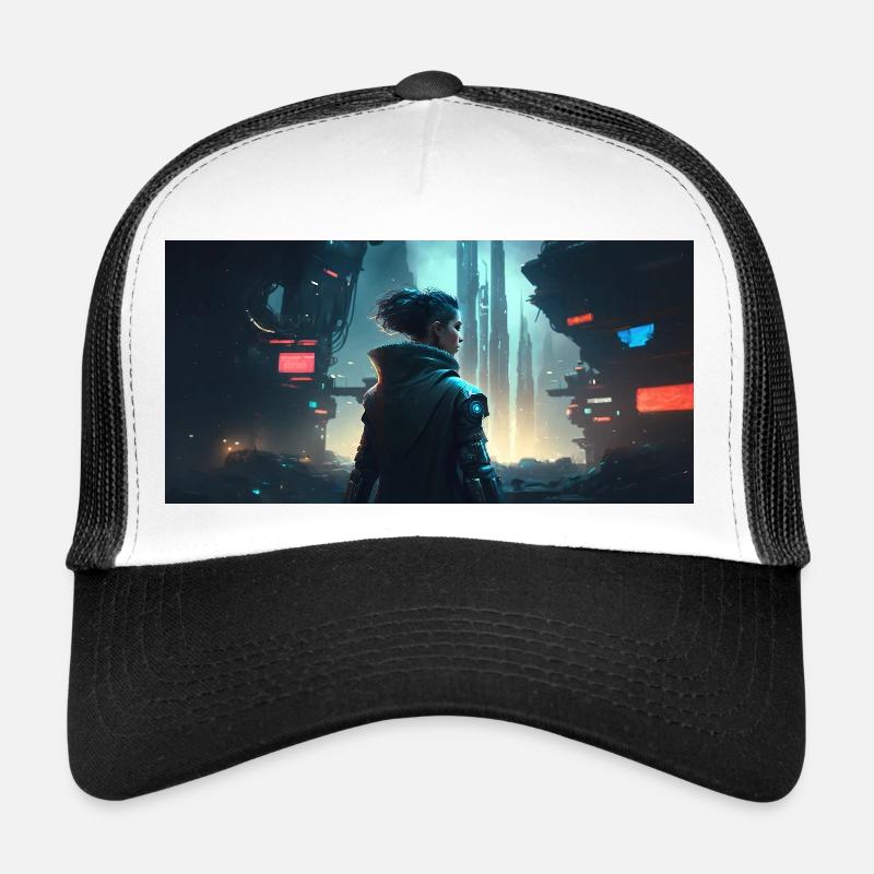Frau der Zukunft Trucker Cap
