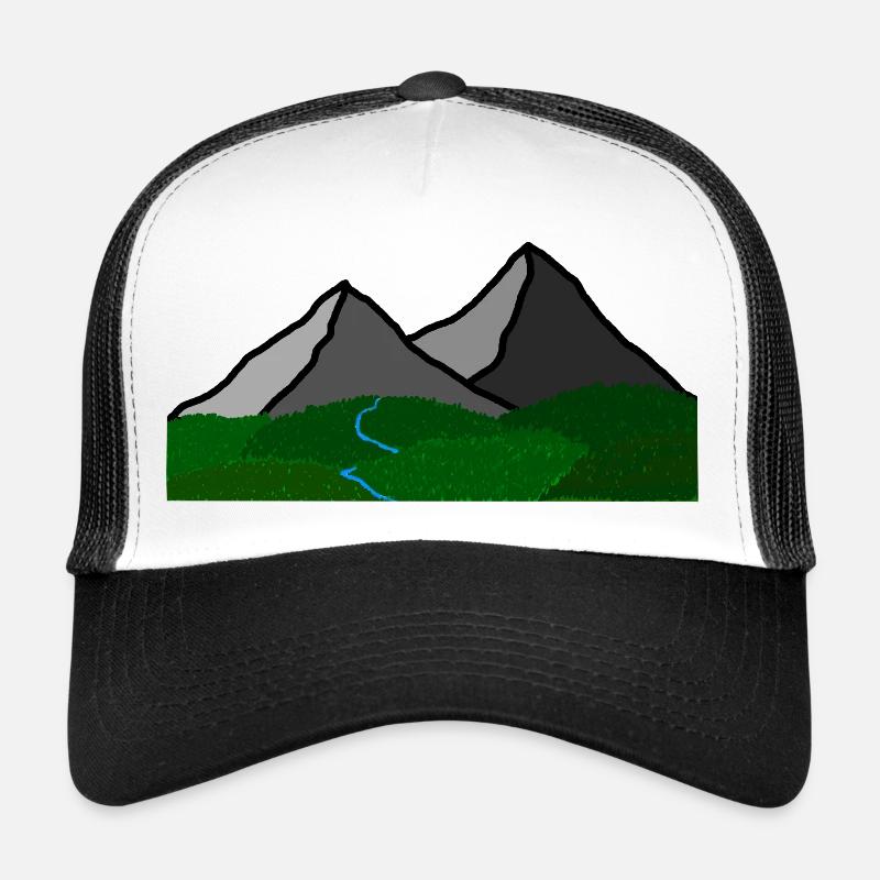 Gebirgsfluss Trucker Cap