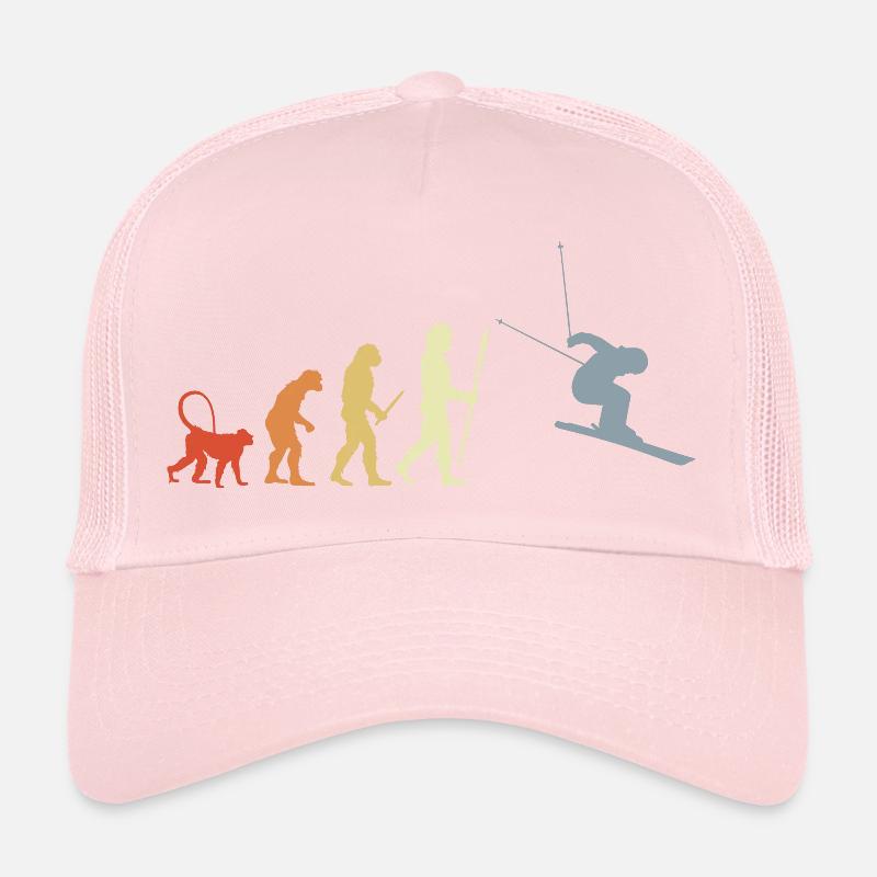 Entwicklung eines Skifahrers Trucker Cap