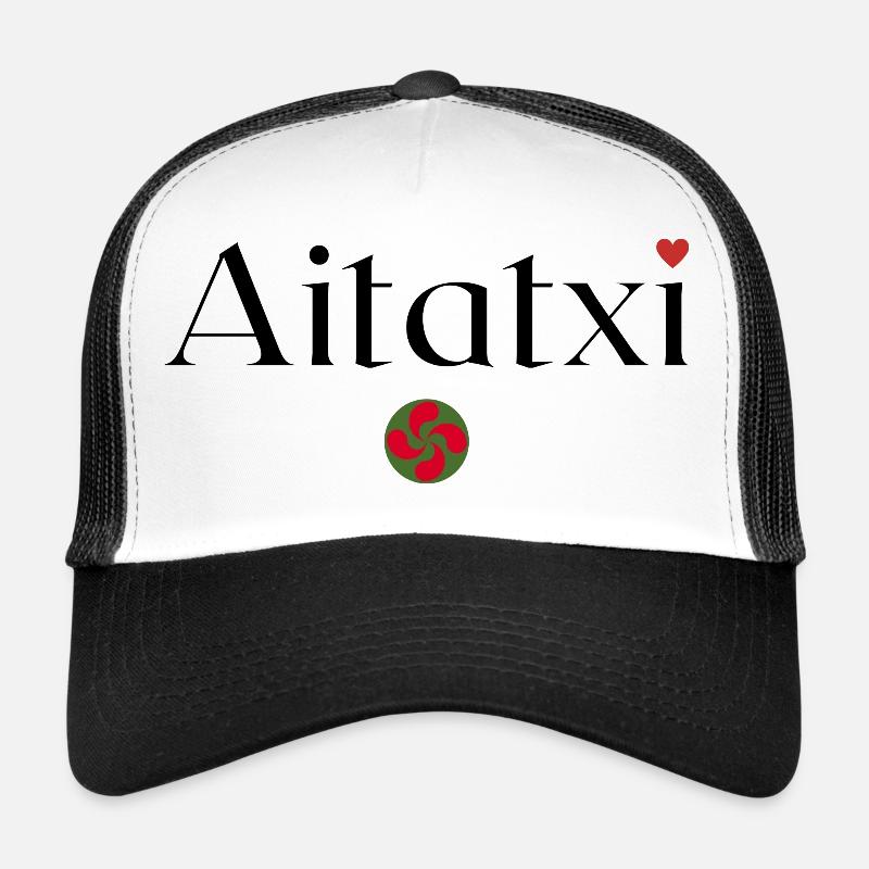 Aitatxi et Lauburu. Papy en Basque Casquette trucker 