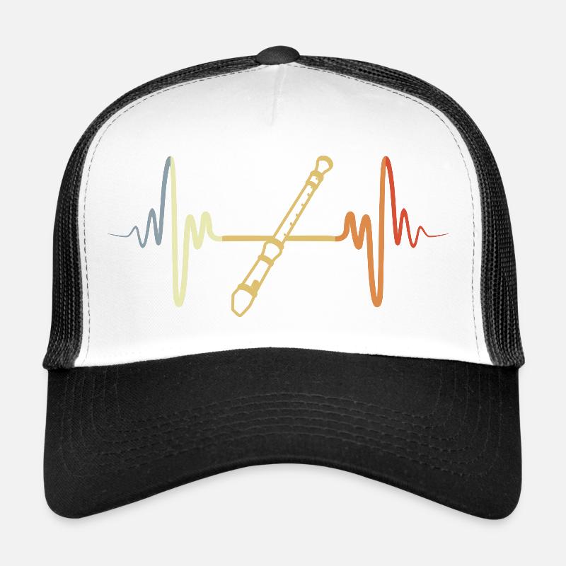 Flûte rétro Casquette trucker 