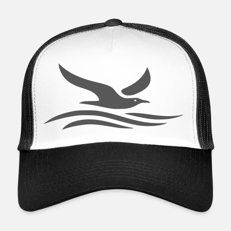 Möwe über dem Meer Trucker Cap