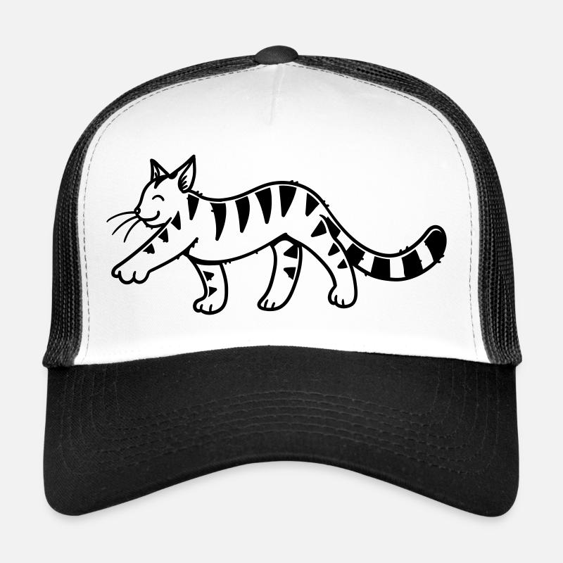 Chaton de dessin animé Casquette trucker 