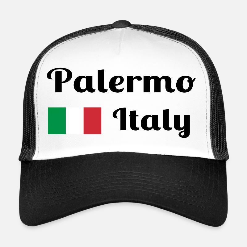 Palermo, Italy - Stylish prints Trucker Cap
