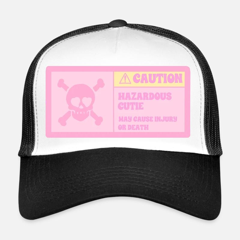 Vorsicht, gefährliches süßes Mädchen Trucker Cap