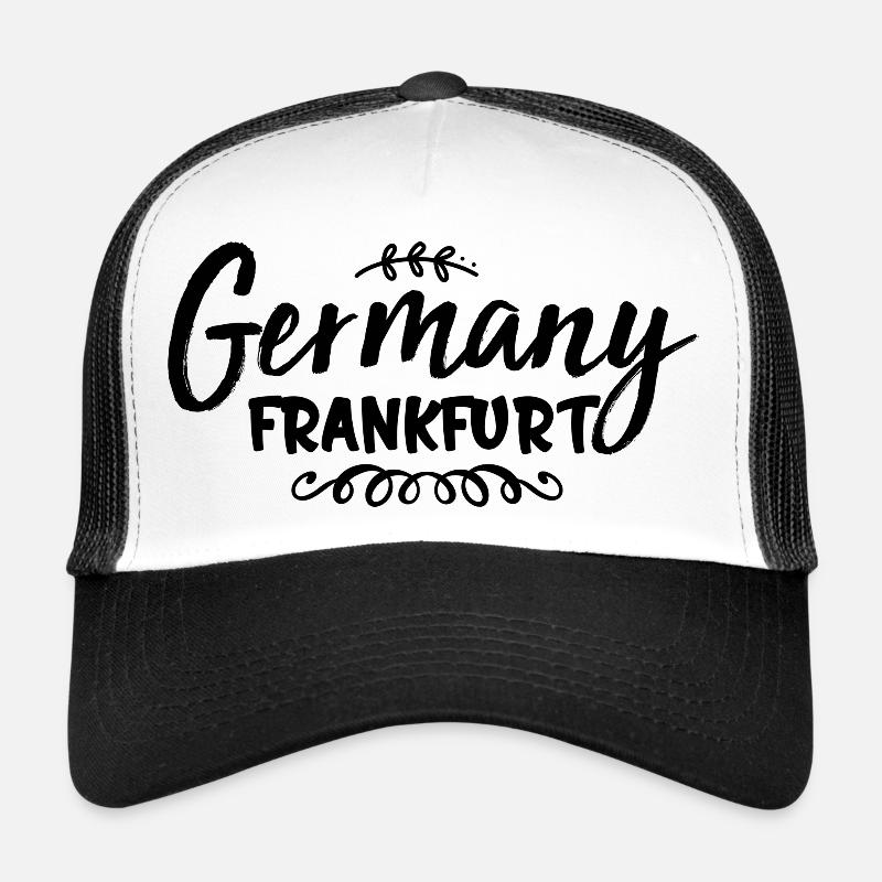 Germany Minimalist Script Trucker Cap