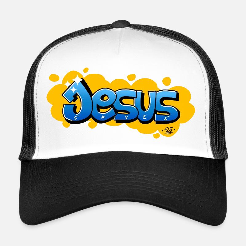 Jésus sauve Casquette trucker 