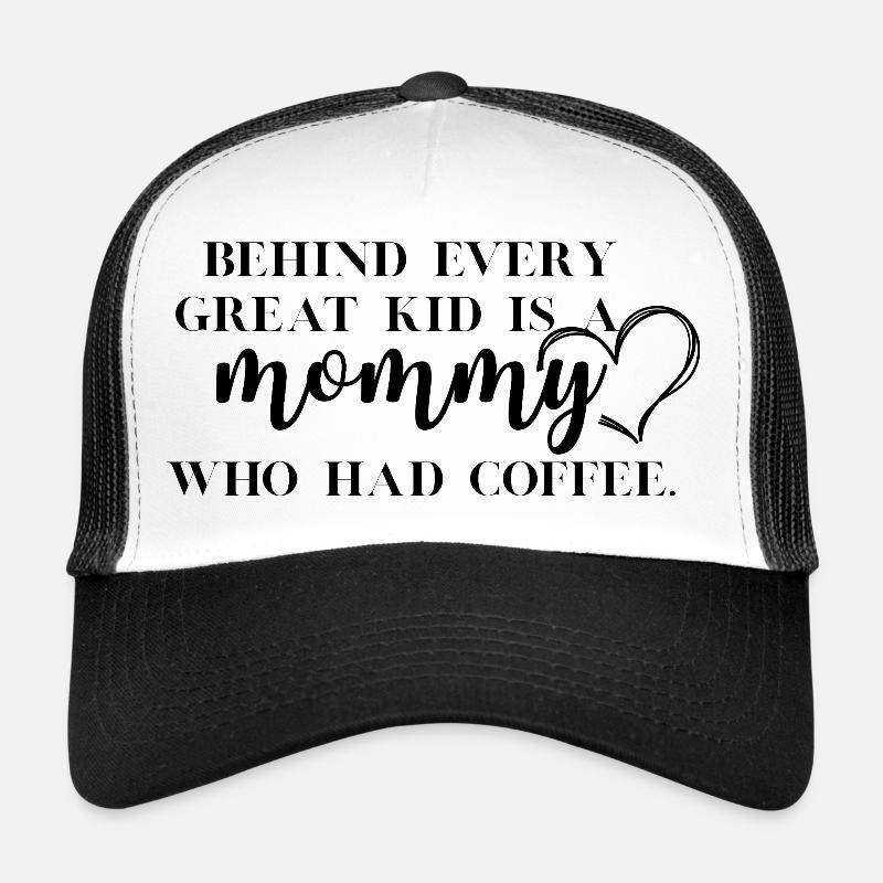 Lustige Kaffee-Mama Trucker Cap