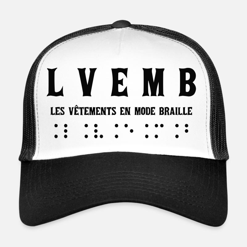 Mode Braille Élégante Pour Tous Casquette trucker 