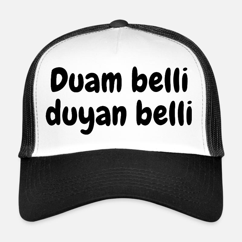 Dua - Trucker Cap - Weiß/Schwarz