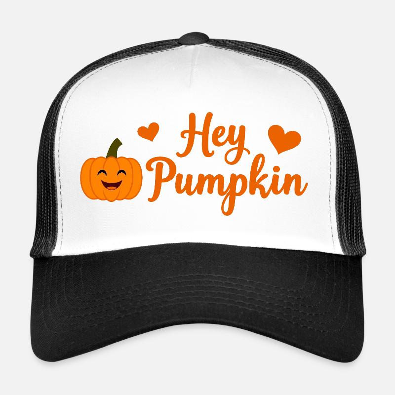 Hey citrouille mignon design d’automne Casquette trucker 