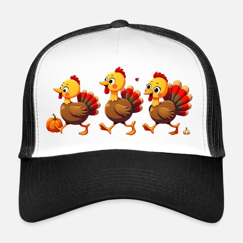 Bébé dinde de Thanksgiving Casquette trucker 