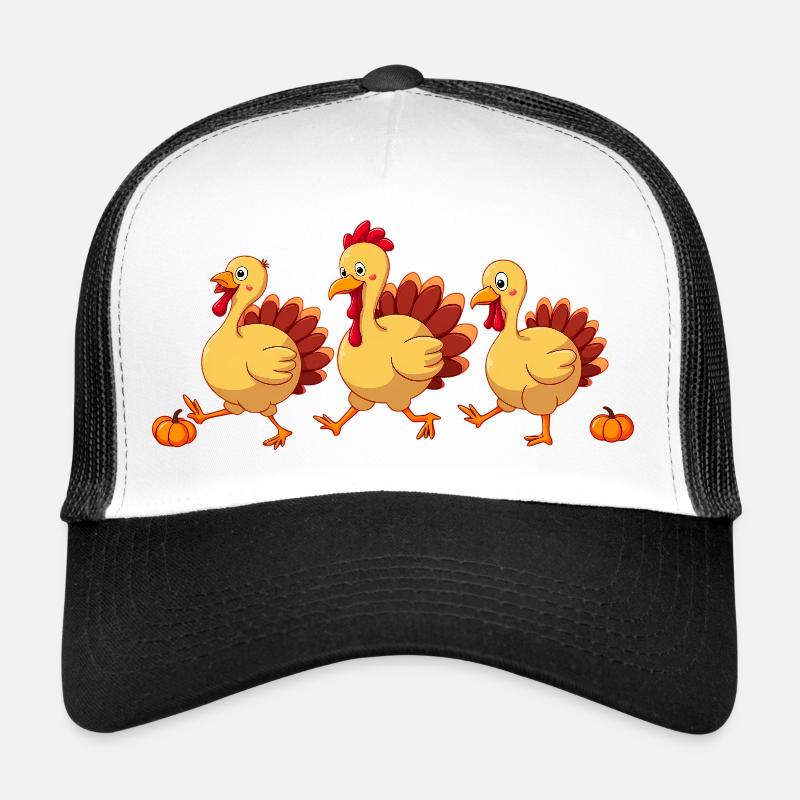Bébé dinde de Thanksgiving Casquette trucker 
