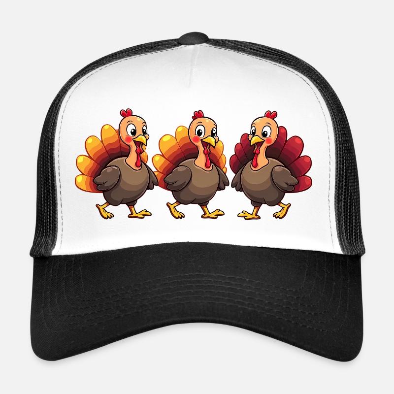 Bébé dinde de Thanksgiving Casquette trucker 
