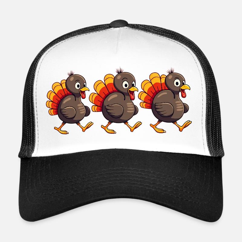 Bébé dinde de Thanksgiving Casquette trucker 