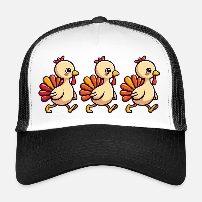 Bébé dinde de Thanksgiving Casquette trucker 