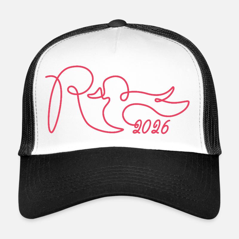 Rente eine Linie - 2026 Endlich geschafft Trucker Cap