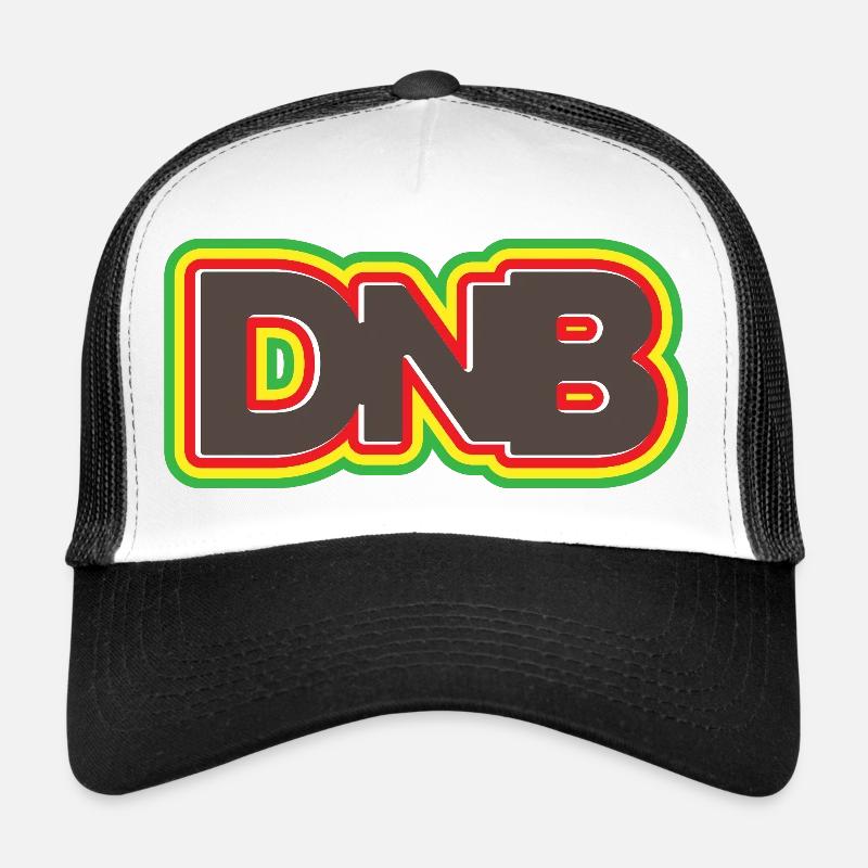DNB Red Yellow Green Smooth Remix Junglist Trucker Cap