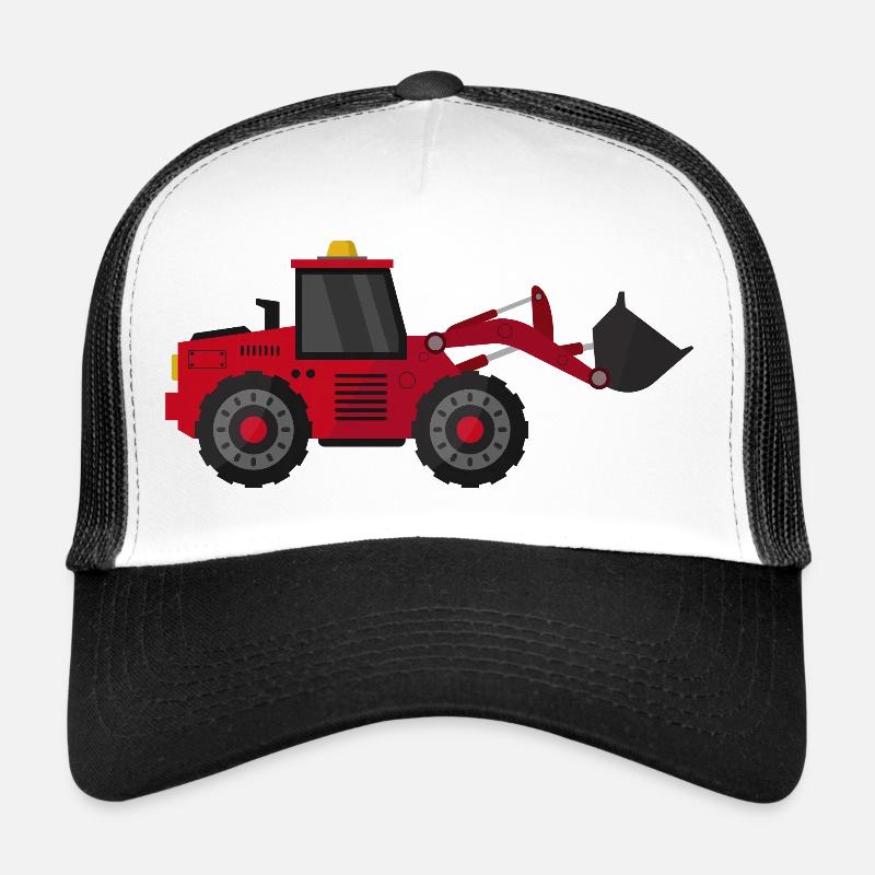 Bagger - Trucker Cap - Weiß/Schwarz
