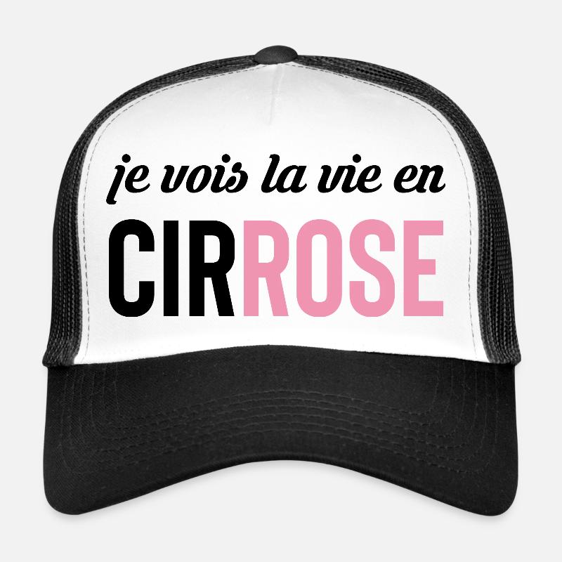 Ich sehe das Leben in der Zirrose Trucker Cap