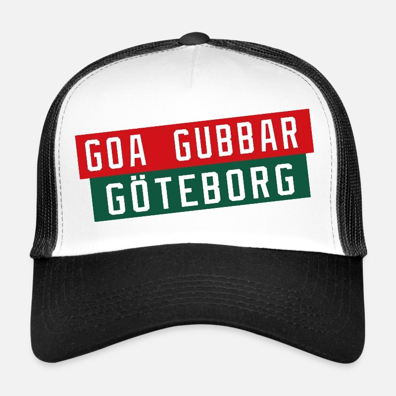 Göteborg Goa Gubbar - Trucker Cap - Weiß/Schwarz