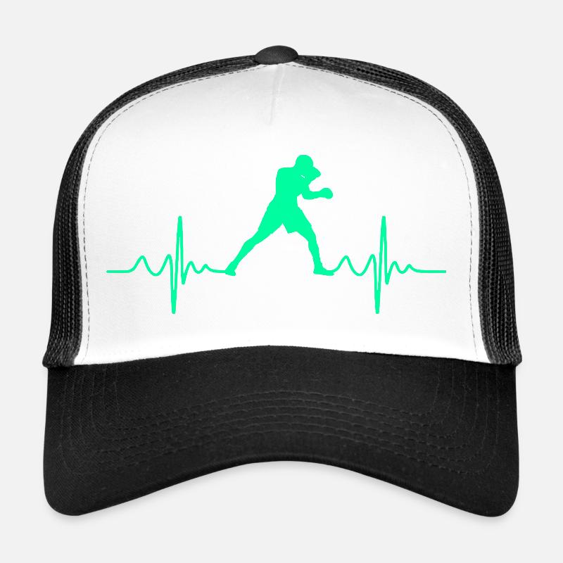 Boxe Boxe Heartbeat Casquette trucker 