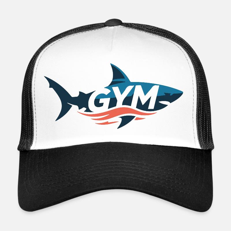 Emblème de l’Aqua Shark Gym Casquette trucker 