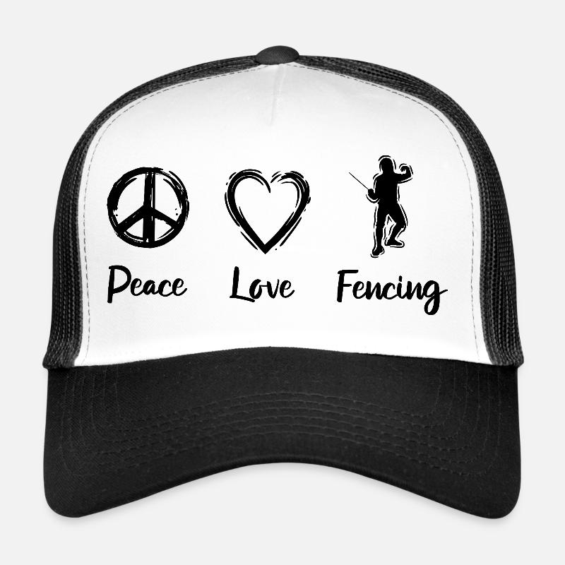 L’amour de l’escrime Casquette trucker 