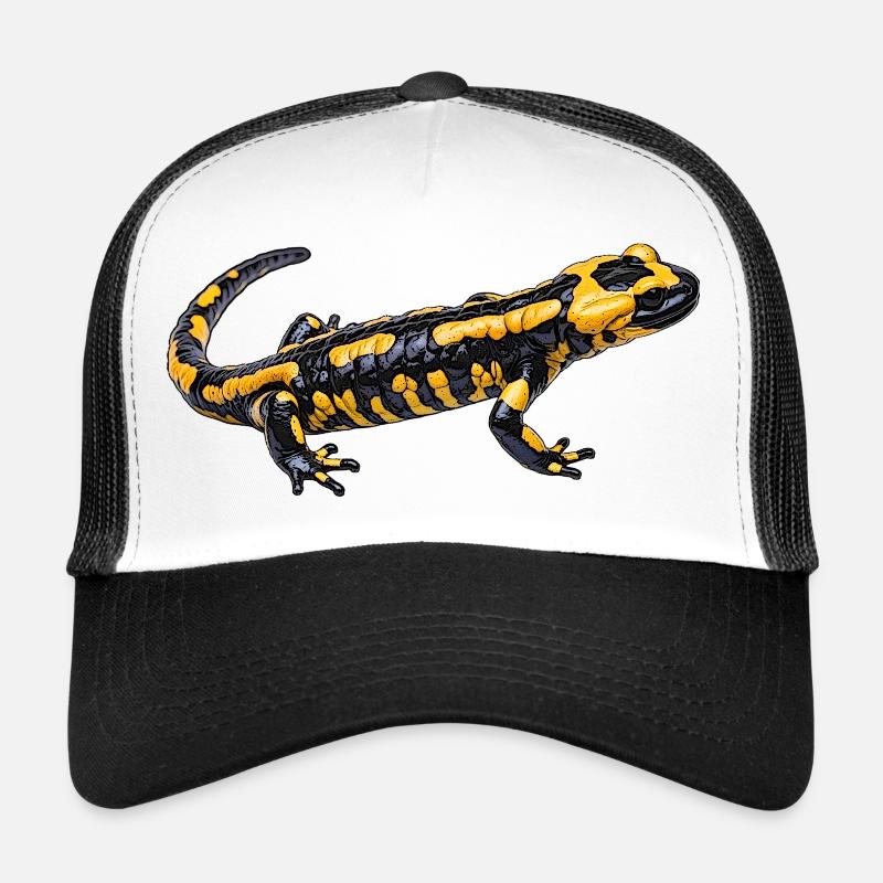 Conception de la salamandre de feu Casquette trucker 