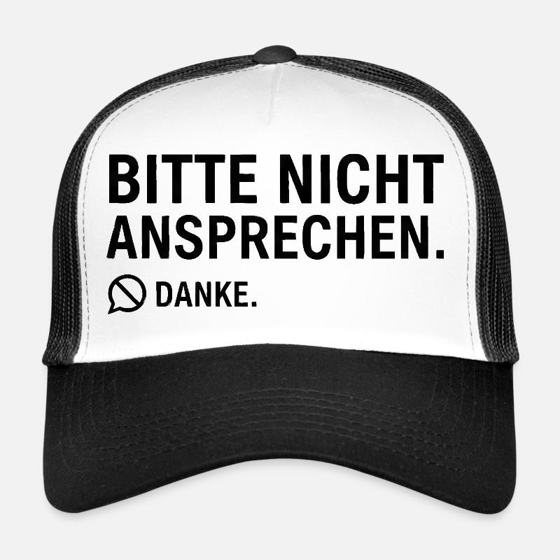 Bitte nicht ansprechen. Danke. | Introvertiert Trucker Cap