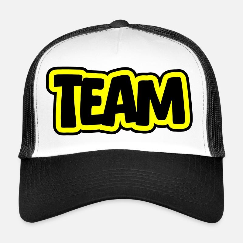 Team lettering Trucker Cap