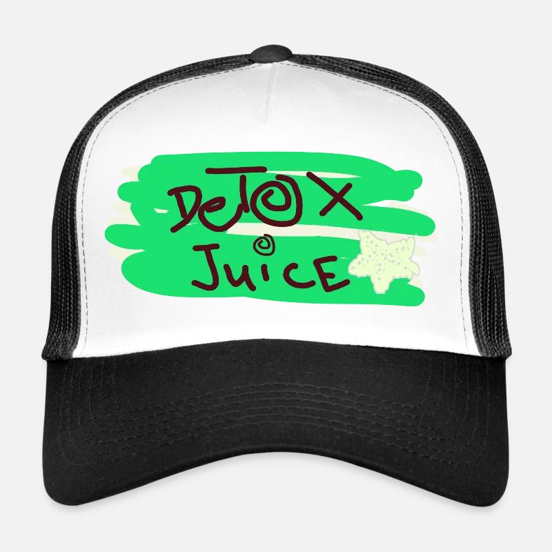 Detox saft text Trucker Cap
