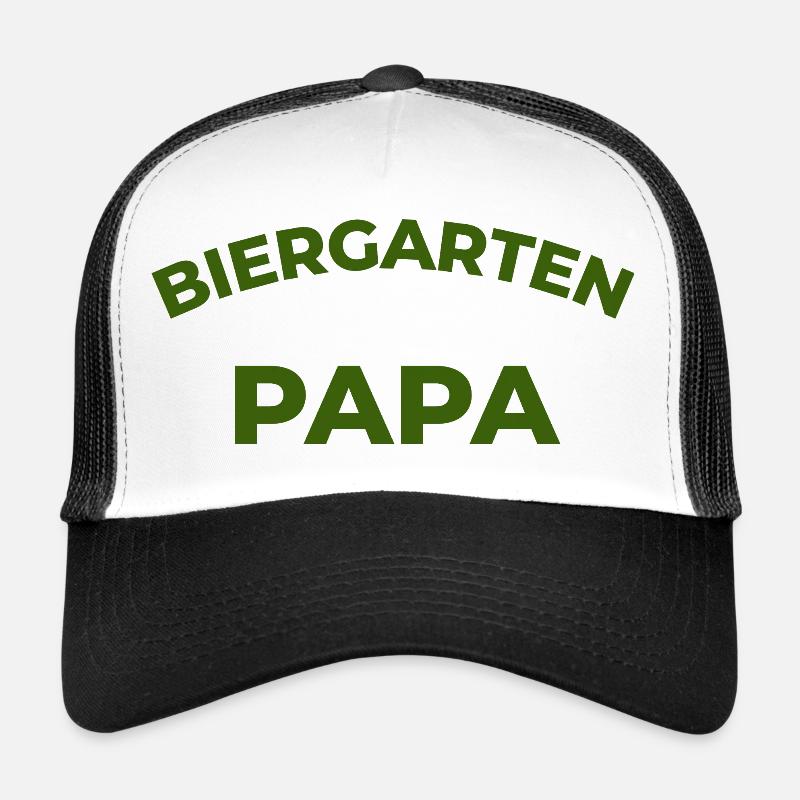 Biergarten Papa–Lustiges Vater Bier Frühlingfest Trucker Cap
