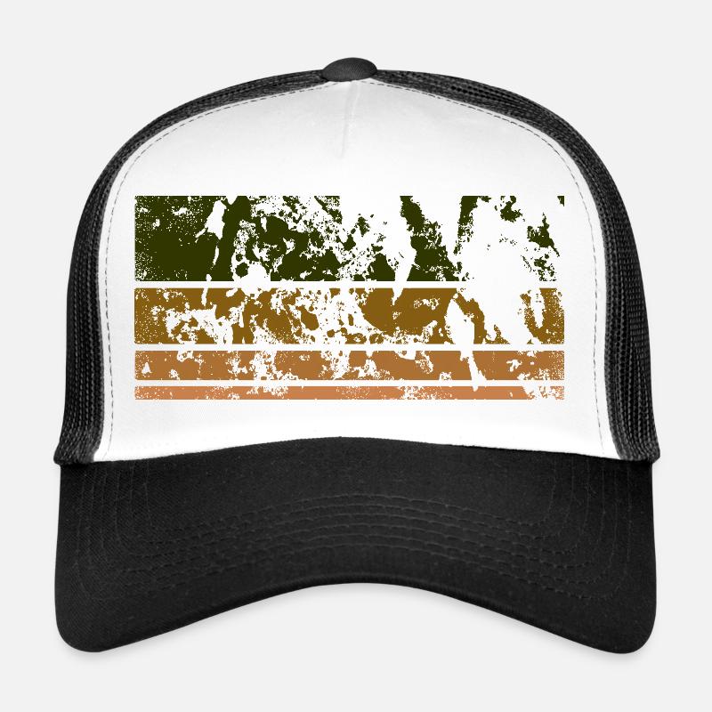 Contexte - Vintage Khaki Casquette trucker 