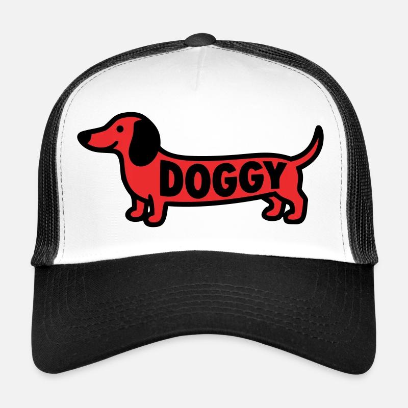 Dachshund Dog Doggy Saying Red Trucker Cap