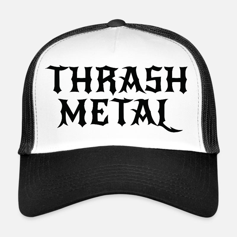 Thrash Metal Logo Tee Casquette trucker 