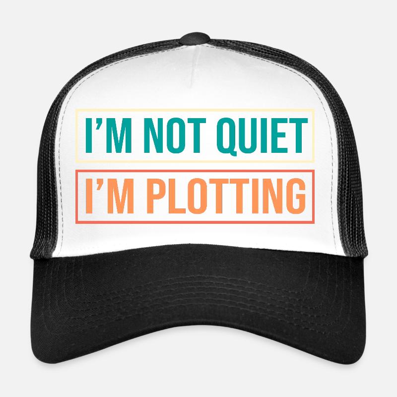 Anxiety Anxious Scaredy Introvert Trucker Cap
