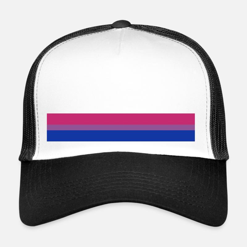 Bisexuelle Stolzflagge Trucker Cap