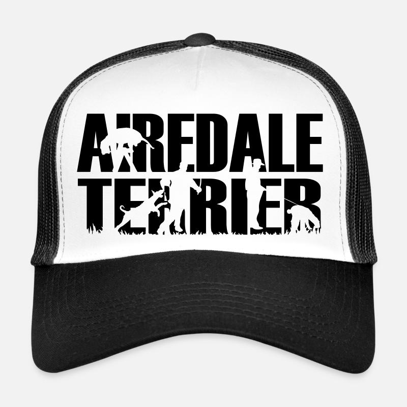 Introduction en bourse Airedale Terrier Schutzhund Casquette trucker 