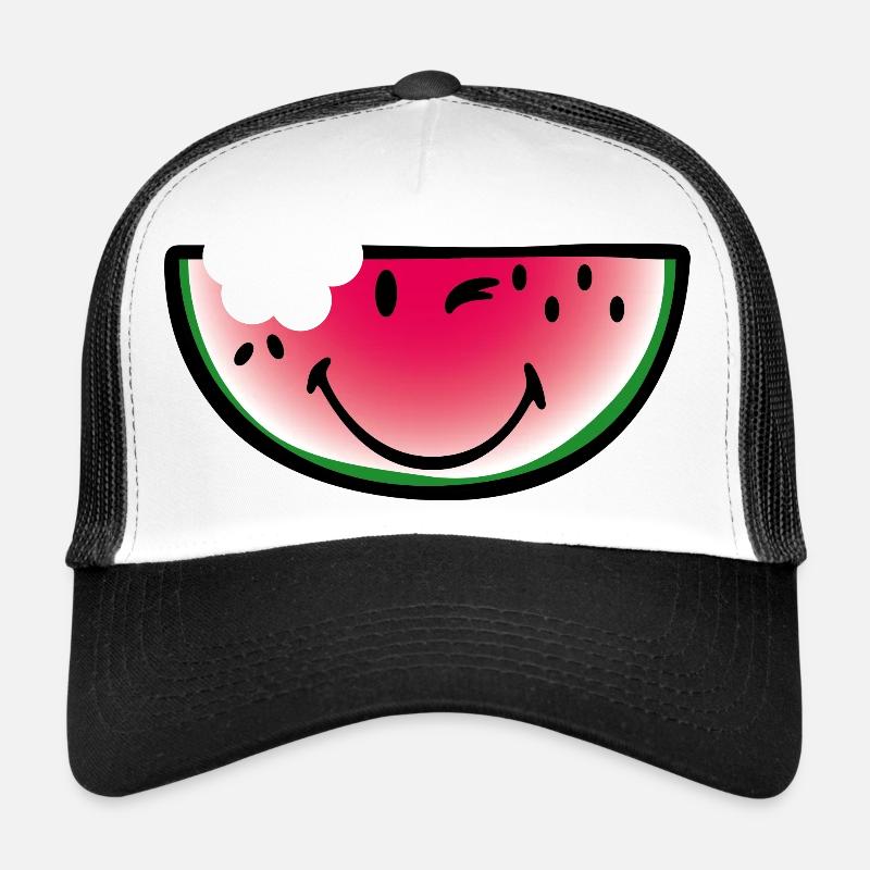 Smiley Watermelon Casquette trucker 